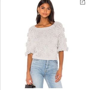 Callahan short sleeve sweater cropped size medium